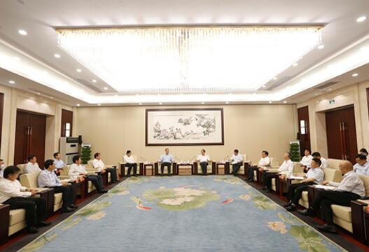 國家電網(wǎng)董事長毛偉明與浙江省委書記車俊、省長袁家軍會談