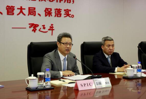 錢智民會見西門子總裁凱颯、西門子能源公司總裁布魯赫