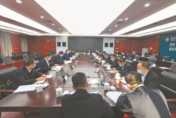 毛偉明董事長(zhǎng)、辛保安總經(jīng)理赴國(guó)網(wǎng)新疆電力調(diào)研