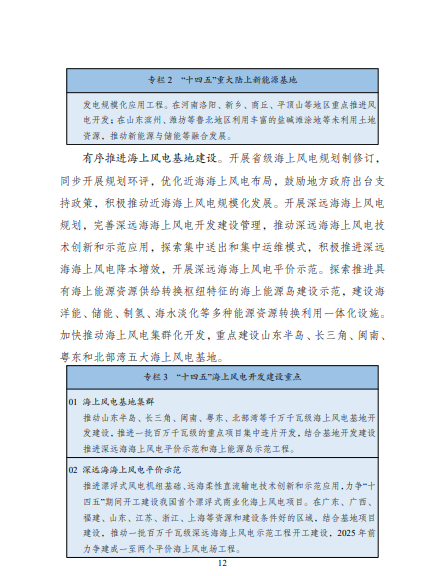 發(fā)改委、能源局等九部委聯(lián)合印發(fā)發(fā)布“十四五”可再生能源規(guī)劃！