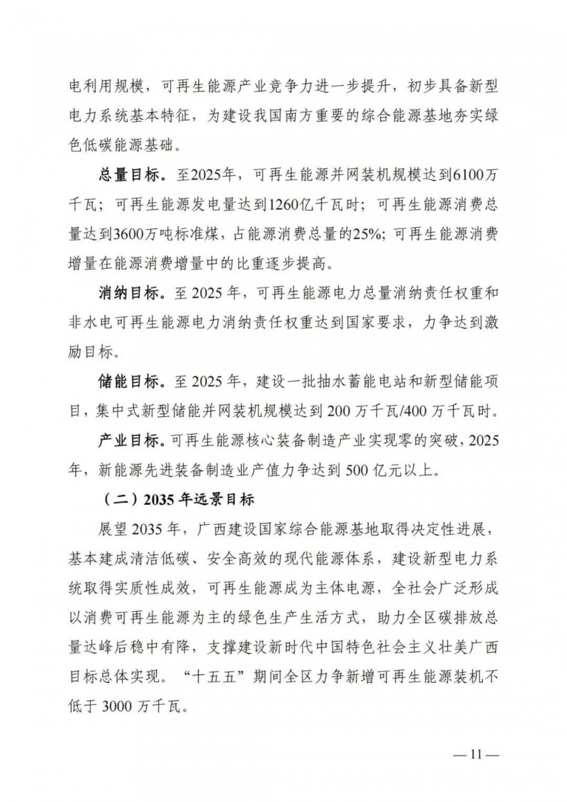 廣西“十四五”規(guī)劃：大力發(fā)展光伏發(fā)電，到2025年新增光伏裝機15GW！