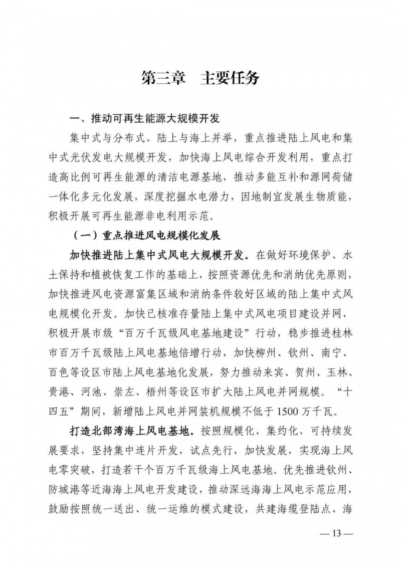 廣西“十四五”規(guī)劃：大力發(fā)展光伏發(fā)電，到2025年新增光伏裝機15GW！
