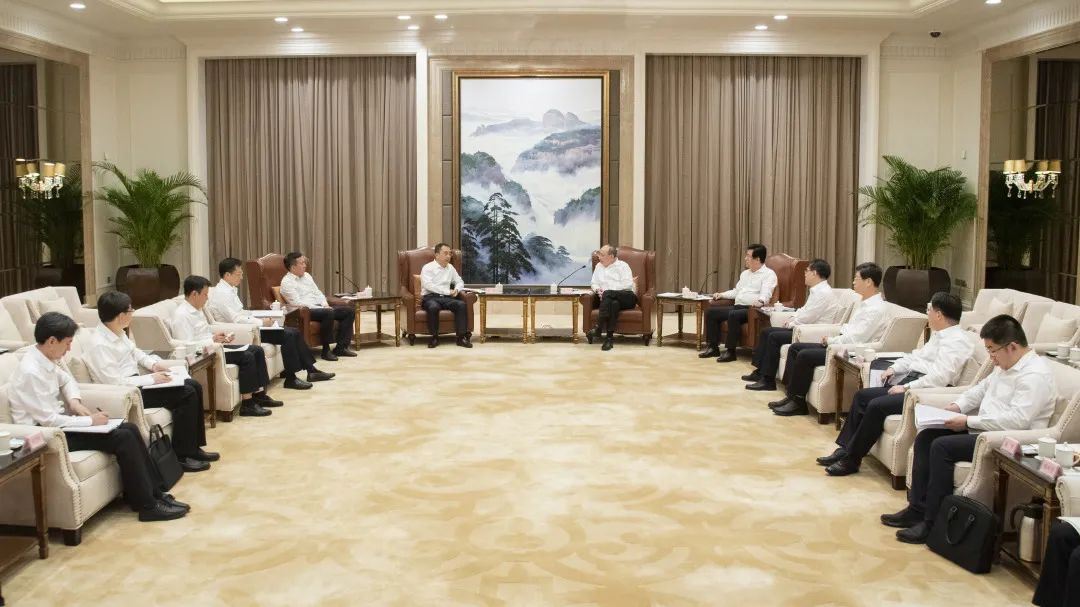鄒磊、劉明勝拜會福建省委書記尹力、省長趙龍