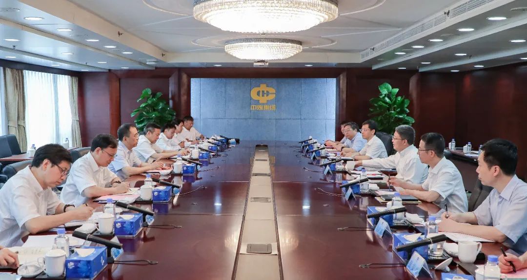 鄒磊、劉明勝拜會(huì)中煤集團(tuán)黨委書記、董事長(zhǎng)王樹東