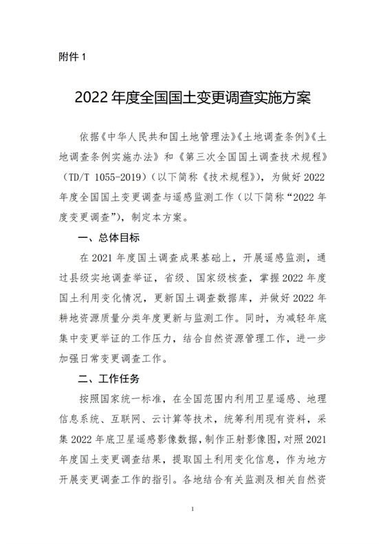 自然資源部：?jiǎn)?dòng)2022年全國(guó)國(guó)土變更調(diào)查，梳理占用耕地情況