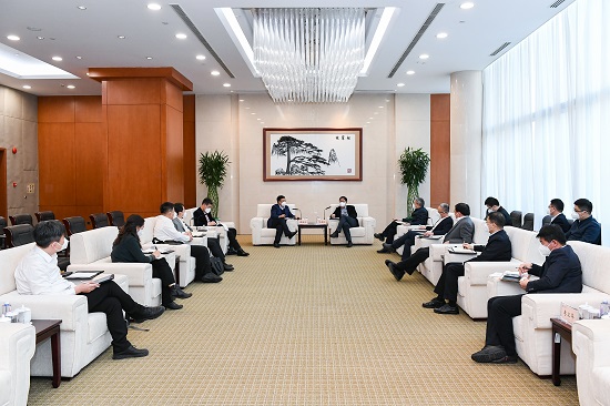華能集團總經理、黨組副書記鄧建玲會見沈鼓集團董事長戴繼雙