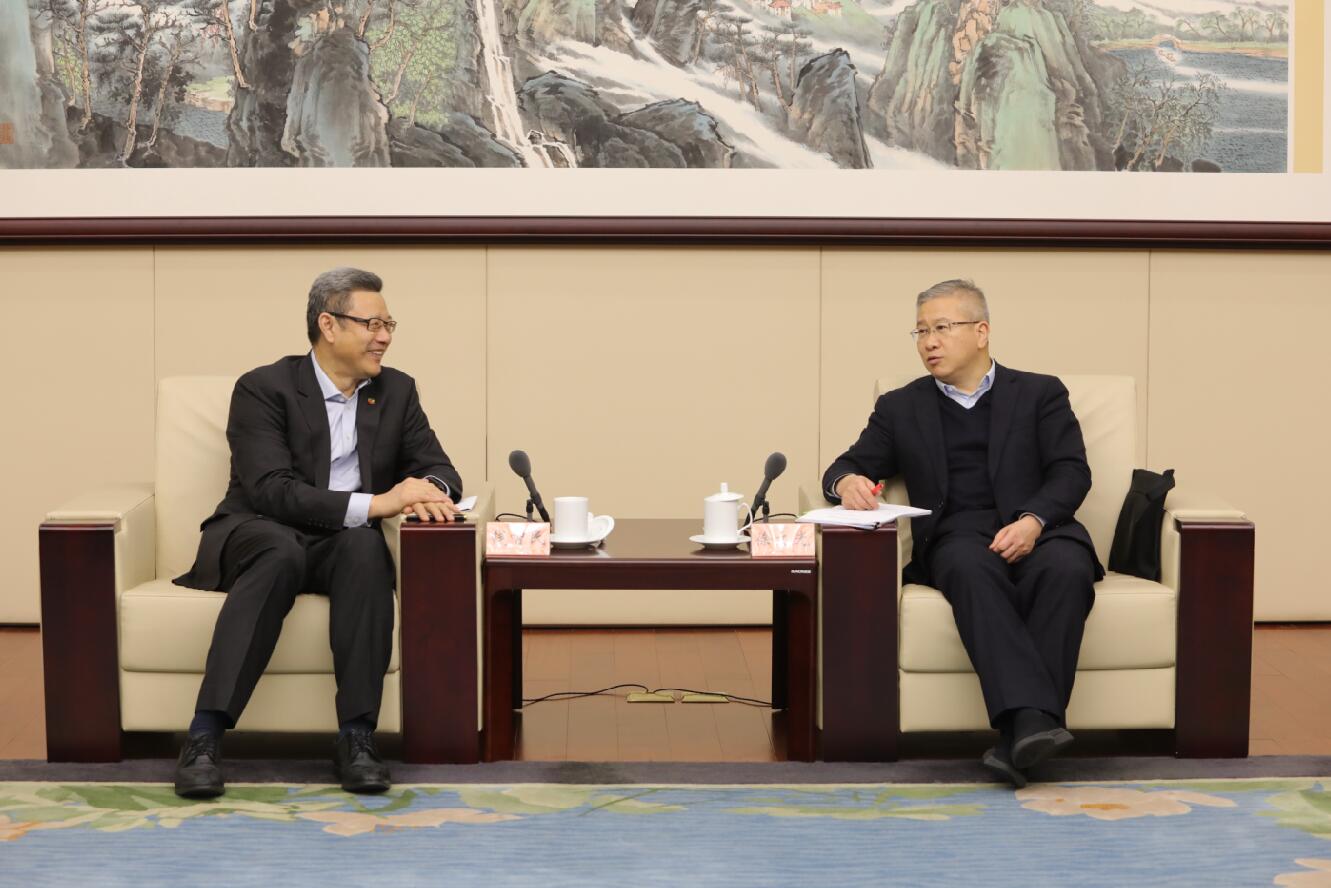 國家電投黨組書記、董事長錢智民拜會(huì)浙江省委常委、常務(wù)副省長徐文光