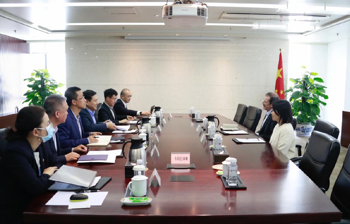 國家電投黨組成員、副總經(jīng)理陳海斌會(huì)見國際鋁業(yè)協(xié)會(huì)秘書長邁爾斯·珀瑟