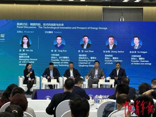 儲能企業(yè)代表齊聚中關村論壇，共話技術創(chuàng)新與未來