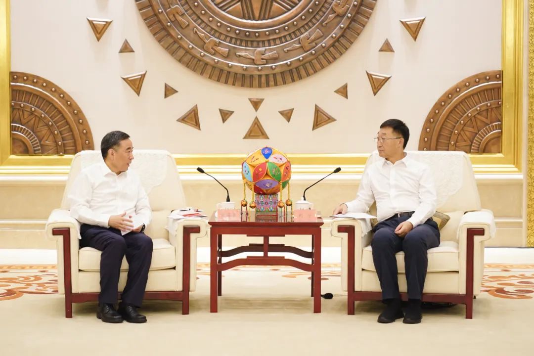 中國能建黨委書記、董事長宋海良拜會(huì)廣西壯族自治區(qū)黨委書記劉寧