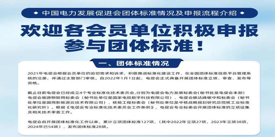 加快數(shù)字化轉型，推動標準化建設——電促會團標介紹亮相2024中國電力規(guī)劃發(fā)展論壇