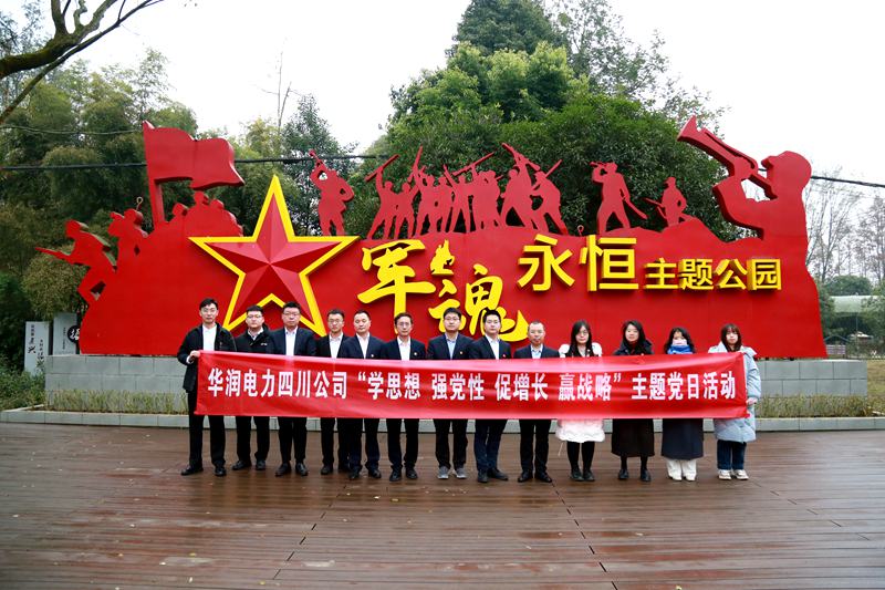 華潤(rùn)電力四川公司聯(lián)合華潤(rùn)集團(tuán)在川企業(yè)開(kāi)展“學(xué)思想、強(qiáng)黨性、促增長(zhǎng)、贏戰(zhàn)略”主題黨日活動(dòng)