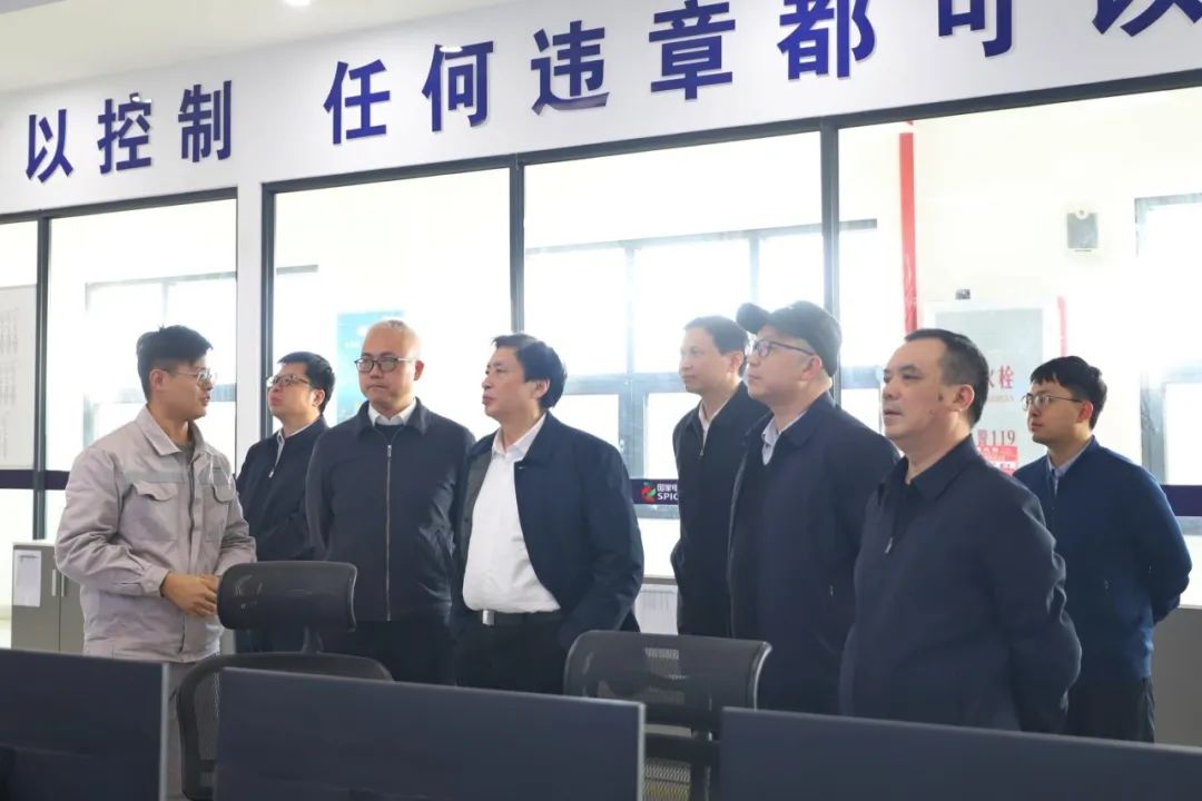 中國(guó)工程院院士謝和平調(diào)研前詹風(fēng)電、前詹港電
