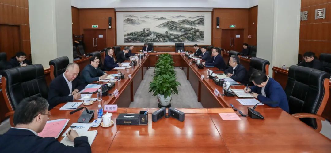 中核集團(tuán)會(huì)見中國一重董事、總經(jīng)理、黨委副書記呂智強(qiáng)一行