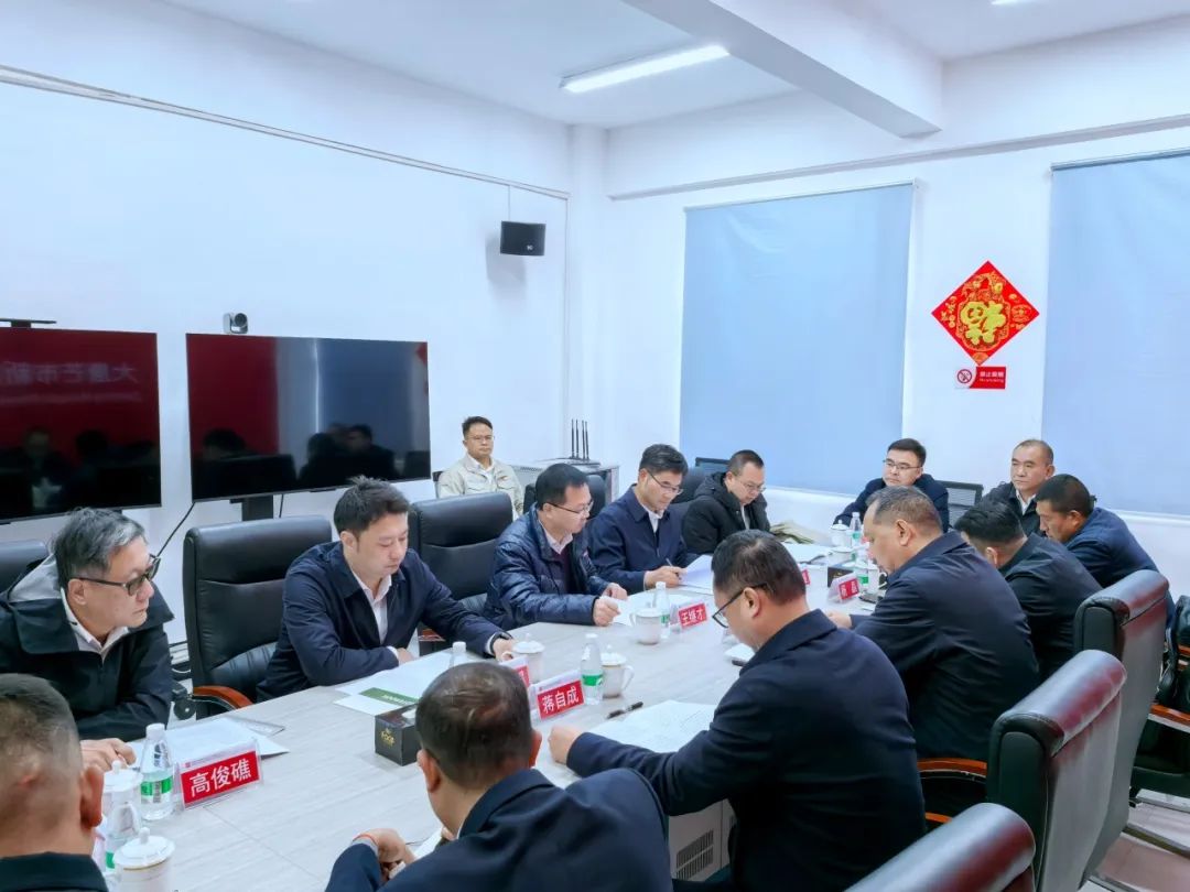 大唐云南公司黨委書記王繼才與芒市委副書記、市人民政府市長鄭昭會談