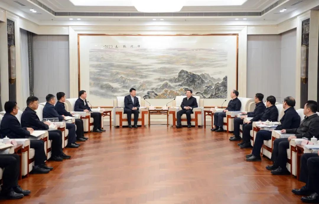 大唐集團黨組書記呂軍、總經(jīng)理張傳江拜會遼寧省委書記郝鵬、省長李樂成